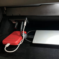 Model 3 & Y USB Glovebox Charging Hub - Power & Data Splitter