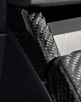 Model 3 & Y Dashboard End Cap Replacements - Real Molded Carbon Fiber