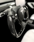 Model 3 & Y Yoke Style Steering Wheel - Full Carbon Fiber - Non Heated Only