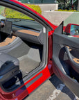 Model 3 & Y Window & Door Switch Overlays (10 Pieces) - Real Open-Pore Wood Veneers