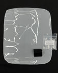 Clear Bra Wrap Cover for our Model S & X Carbon Fiber Armrest Overlay