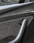 Model 3 & Y Alcantara Dashboard & Door Panel Combo Replacement Kit (3 Pieces) - Dark Grey