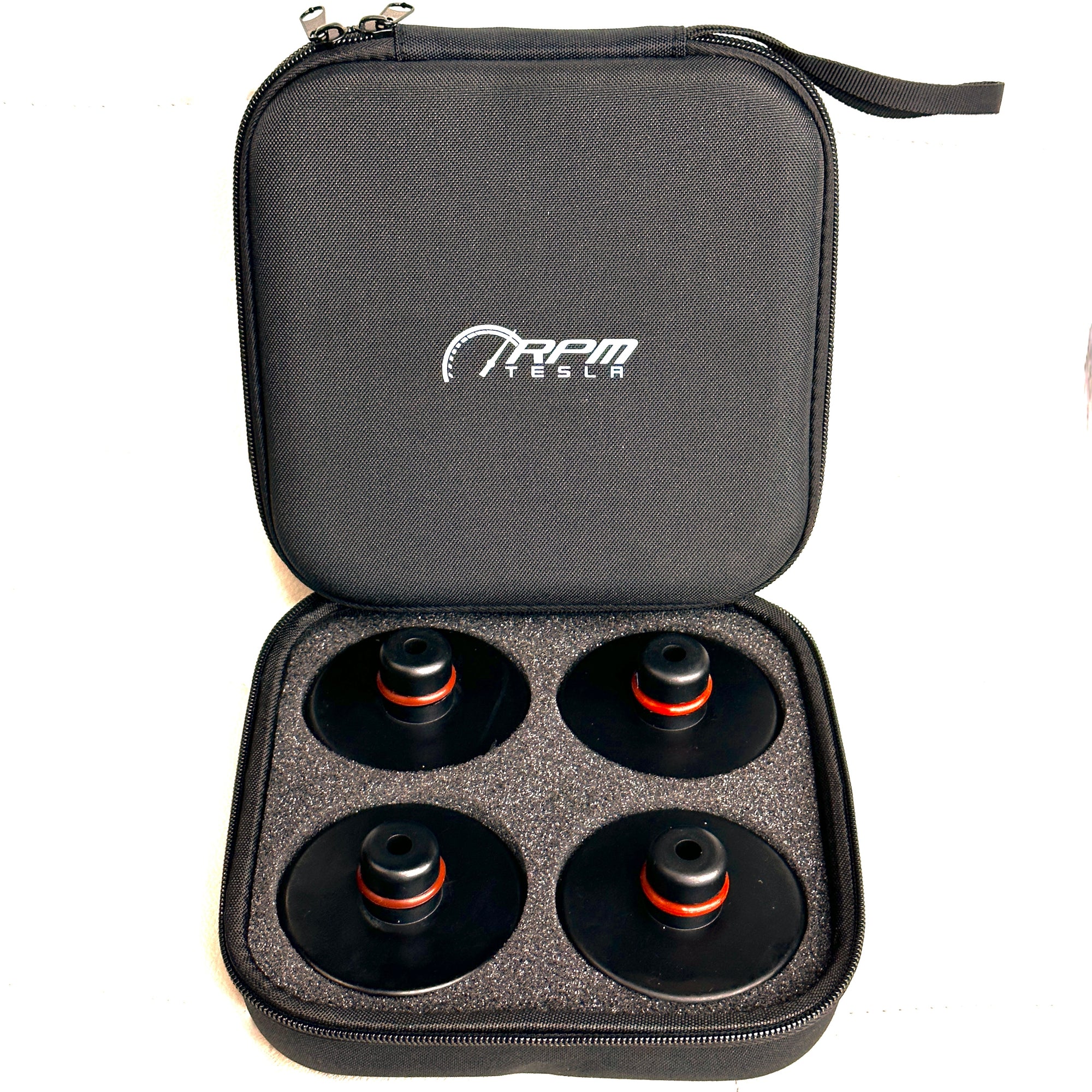 Model 3 & Y Jack Point Adapter Pads (Gen. 2 w/ Case) Set of 4