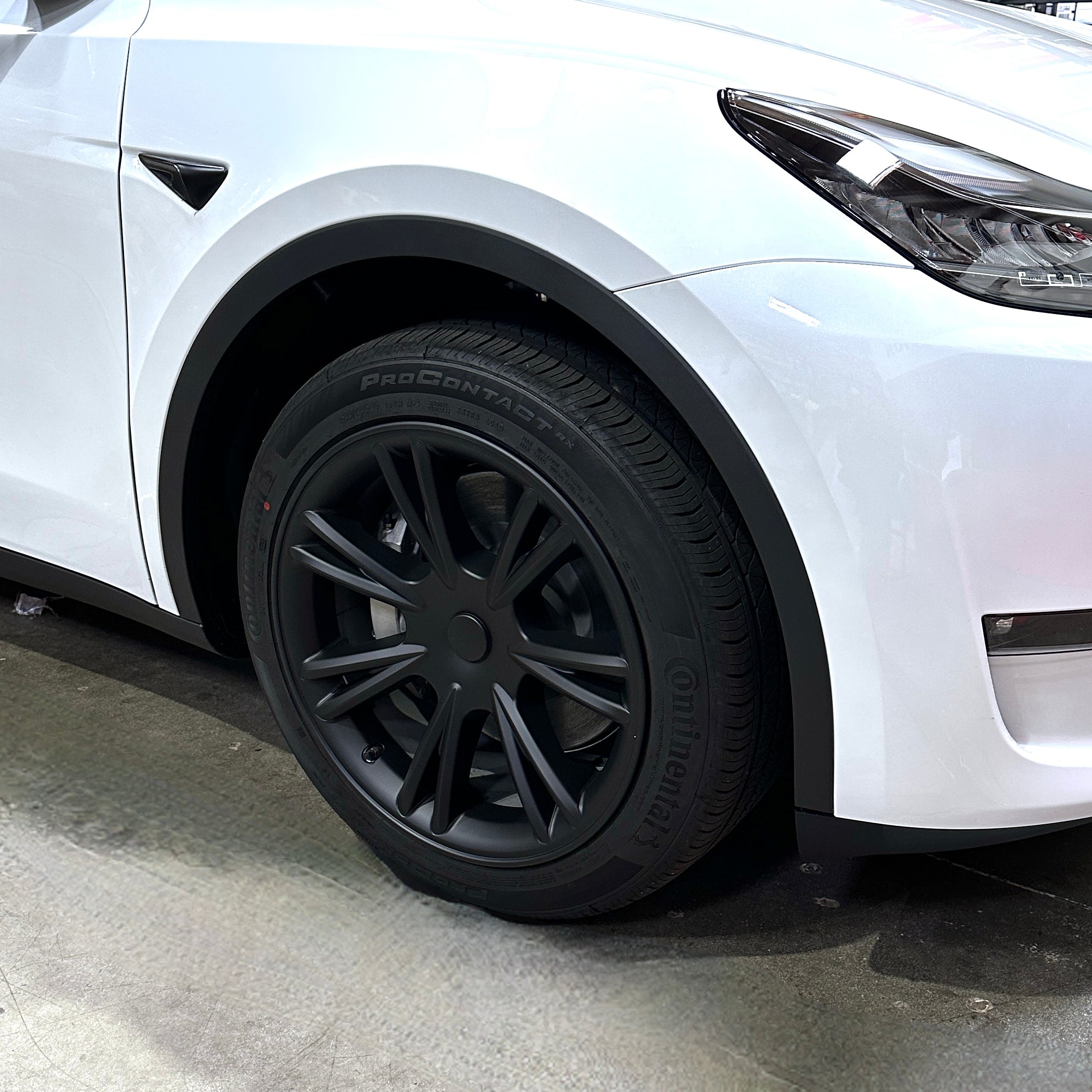 Model Y 19" Gemini Wheel Cover Replacements from rpmtesla Tesla