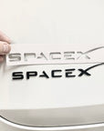 SPACE X Trunk Emblem & NASA DECAL