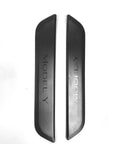 2020+ | Model Y Back Door Sill Covers (1 Pair) - Black Plastic