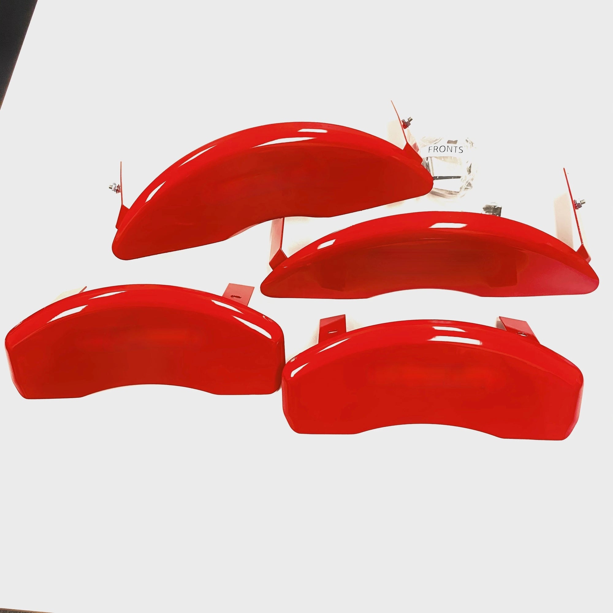 Model Y Flat Caliper Covers - Red (Engraved TESLA or Non Engraved)