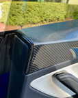 2017- 2023 | Model 3 Rear Door Panel Overlays - Real Molded Carbon Fiber