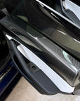 2017- 2023 | Model 3 Rear Door Panel Overlays - Real Molded Carbon Fiber