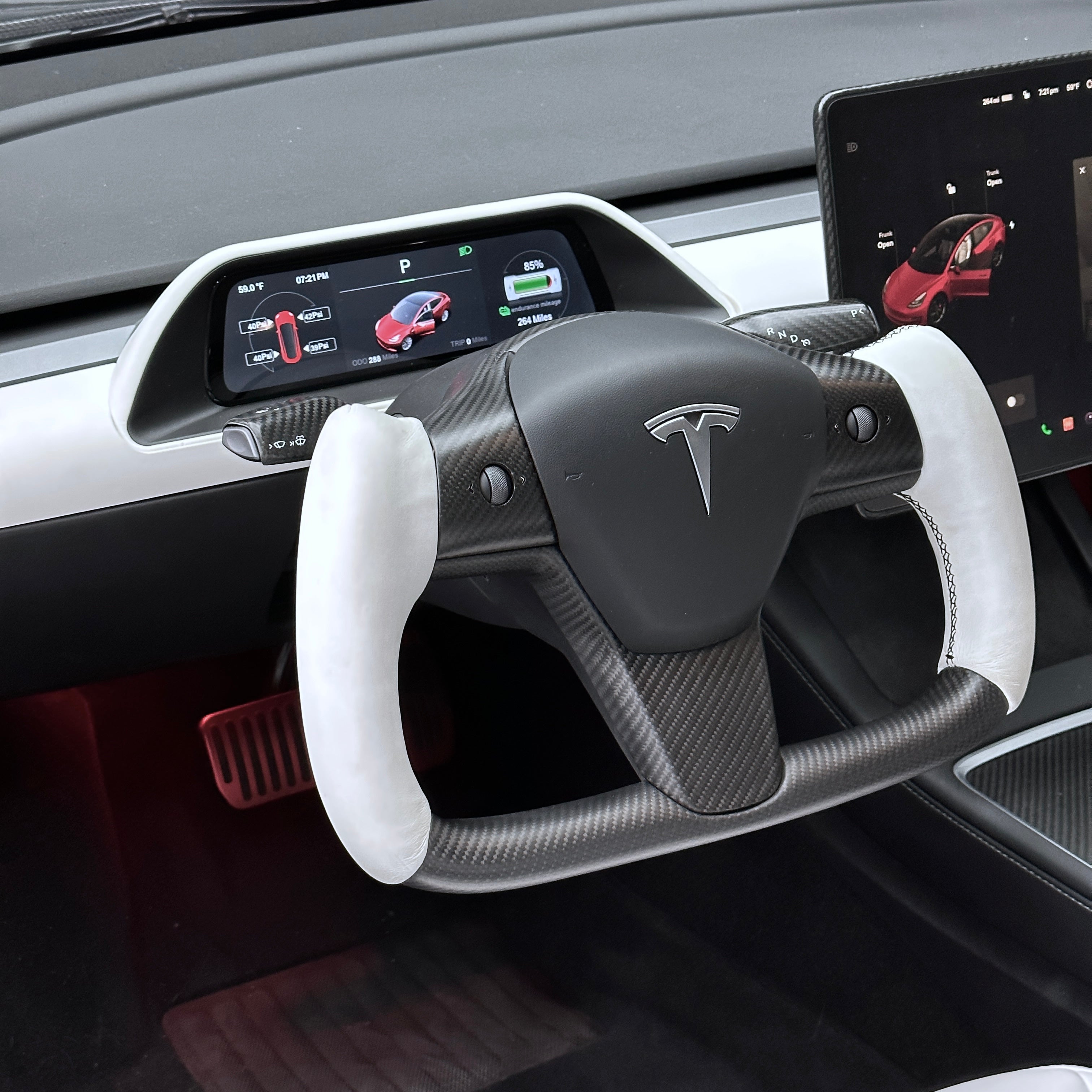 Car LCD Virtual Instrument Cluster Retrofit Multimedia Digital Dashboard  for Tesla Model 3 / Model Y Head-up Display Speedmeter - Robaizkine - Car  Electronics Store