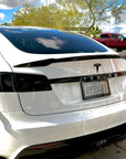 Model S Jupiter Spoiler - Real Molded Carbon Fiber