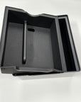 Model 3 & Y Lined Center Console Sliding Tray with Access Hole (Gen. 2)