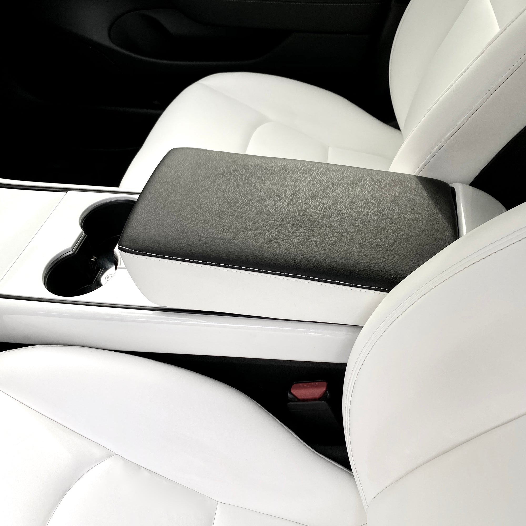 Model 3 & Y Real Leather Armrest Covers (Gen. 1 & 2)
