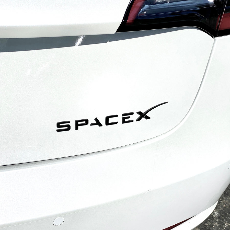 SPACE X Trunk Emblem & NASA DECAL