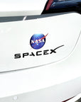 SPACE X Trunk Emblem & NASA DECAL