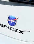 SPACE X Trunk Emblem & NASA DECAL