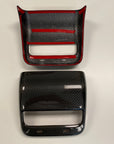 Model 3 & Y Backseat Vent Overlay - Real Molded Carbon Fiber