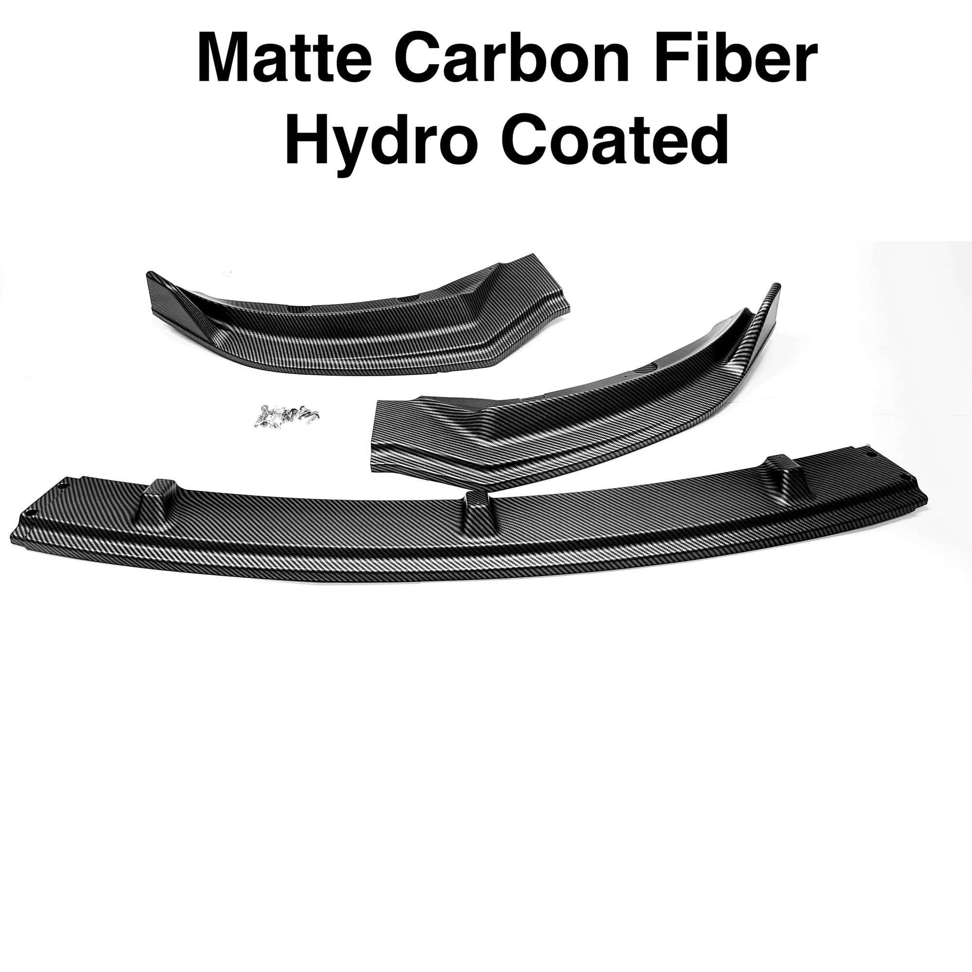 2017-2023 | Model 3 Front Lip Spoiler ABS Plastic (3 Pieces) - Variety*