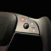 2021-2023 Model S & X Yoke Steering Wheel Ebony Wood Accent Overlays
