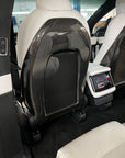 2021+ | Model S & X Seat Back Replacements Gen. 2 (1 Pair) - Real Molded Carbon Fiber