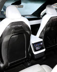2021+ | Model S & X Seat Back Replacements Gen. 2 (1 Pair) - Real Molded Carbon Fiber