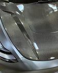 2020-2025 | Model Y Viento Robot Hood - Dual Layer with Xpel Clear Bra- Real Molded Carbon Fiber