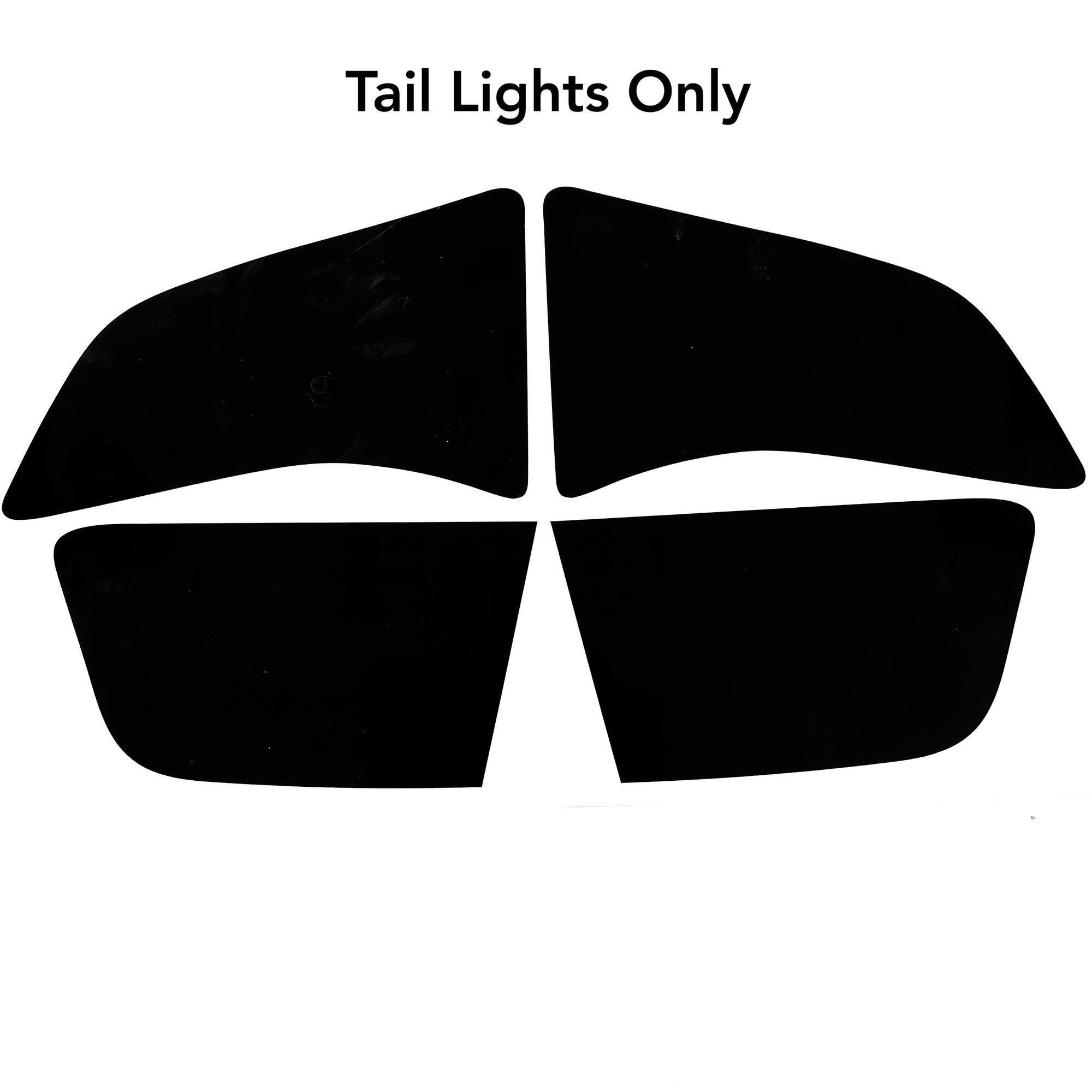 Model 3 & Y Smoked Tail Lights & Charging Ports Vinyl Wrap Overlays (1 or 2 Pairs)