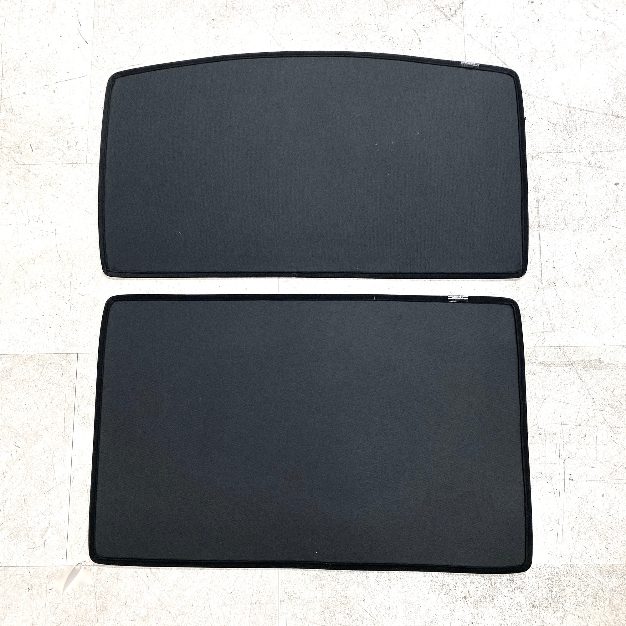 2012-2016 | Model S Sunroof Sunshade for Opening Sunroofs Only (2 Pieces) - (Free Ground U.S. Shipping)