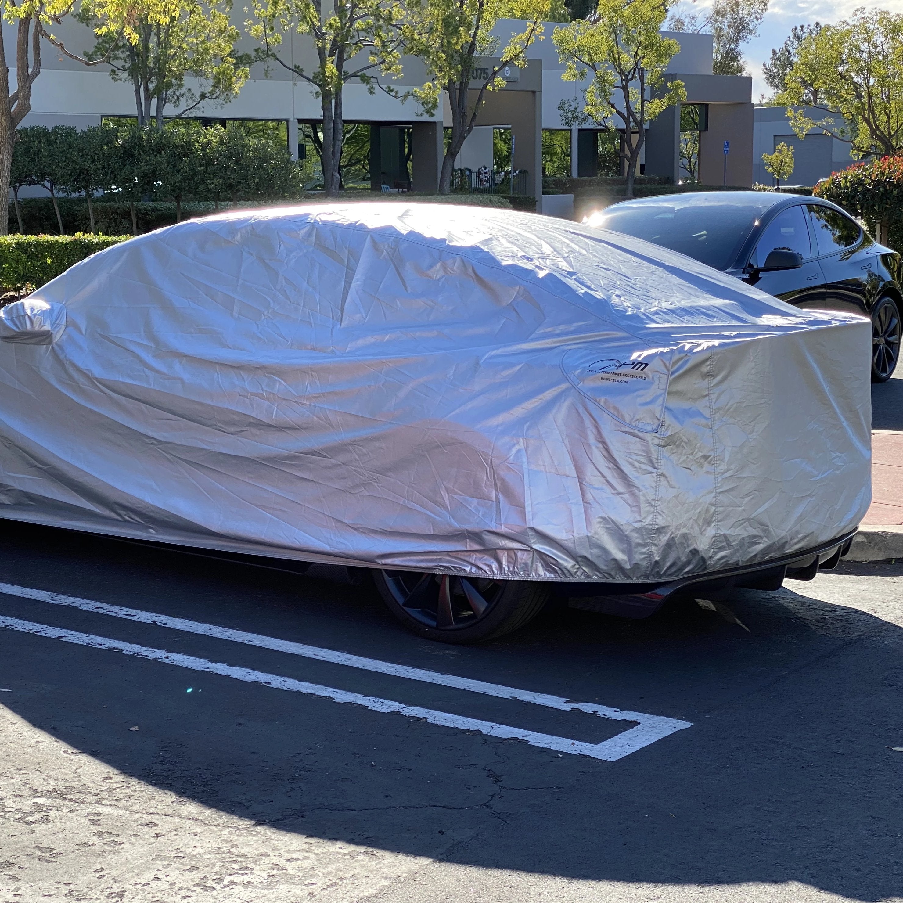 Model 3 Car Cover - Indoor/Outdoor Weatherproof - $69 with 40% OFF