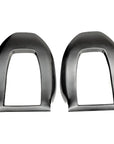 Model 3 & Y Seat Back Overlays (1 Pair) - Real Molded Carbon Fiber