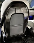 Model 3 & Y Seat Back Overlays (1 Pair) - Real Molded Carbon Fiber
