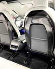 Model 3 & Y Seat Back Overlays (1 Pair) - Real Molded Carbon Fiber
