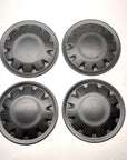 Model 3 & Y Uberturbine Center Hub Caps - Real Molded Carbon Fiber
