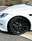 2021+ | Model S - 21" Arachnid Center Wheel Hubs - Real Molded Carbon Fiber- (Set of 4)