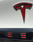 Model S & X Tailgate Applique TESLA Letters