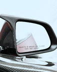 2020-2025 | Model Y GT Style Side View Mirror Overlays (1 Pair) - Real Molded Carbon Fiber