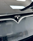 2015-2021 | Model S Front End Inlay - Real Molded Carbon Fiber