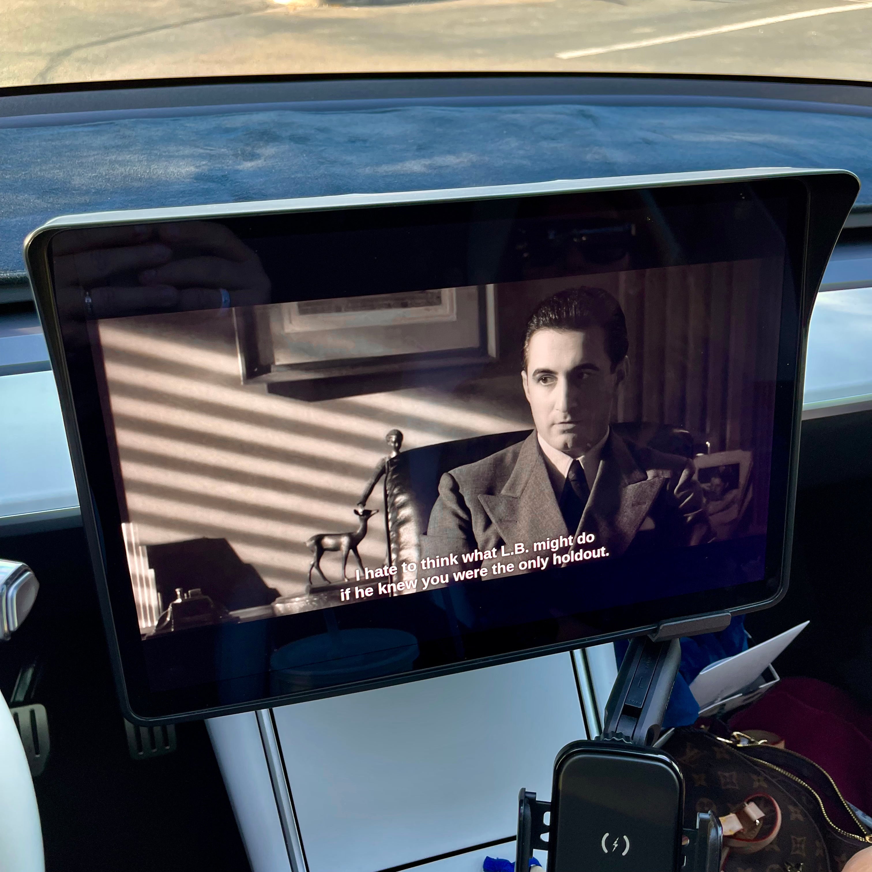 Model 3 & Y Display Shade Cover Frame – RPM TESLA Aftermarket