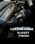 2021+ | Model 3 & Y Dashboard & Door Panel Replacement Kit (3 Pieces) - Real Molded Carbon Fiber