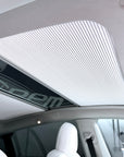 2020-2025 | Model Y Retractable Sunroof Sunshade - Heat Reducing & Light Diffusing