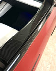 2020-2022 | Model Y Front Door Panel Overlays (1 Pair) - Real Molded Carbon Fiber