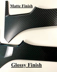 2012-2021 | Model S & X Dashboard & Center Console Upgrade Kit (7 Pieces) - Hydro Carbon Fiber Coated