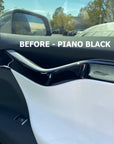 Model X Interior Door Handle Conversion Kit - Hydro Carbon Fiber Coated