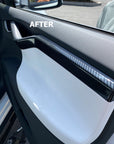 Model X Interior Door Handle Conversion Kit - Hydro Carbon Fiber Coated
