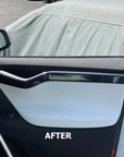 Model X Interior Door Handle Conversion Kit - Hydro Carbon Fiber Coated