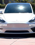 2020-2025 | Model Y Fog Light Canards/Eyelids (1 Pair) Black-Out Style - Variety*