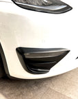 2020-2025 | Model Y Fog Light Canards/Eyelids (1 Pair) Black-Out Style - Variety*