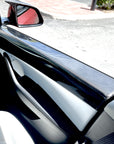 2020-2022 | Model Y Front Door Panel Overlays (1 Pair) - Real Molded Carbon Fiber