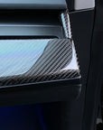Model 3 & Y Dashboard End Cap Replacements - Real Molded Carbon Fiber