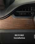 2012-2021 | Model S & X Dashboard & Center Console Upgrade Kit (7 Pieces) - Hydro Carbon Fiber Coated